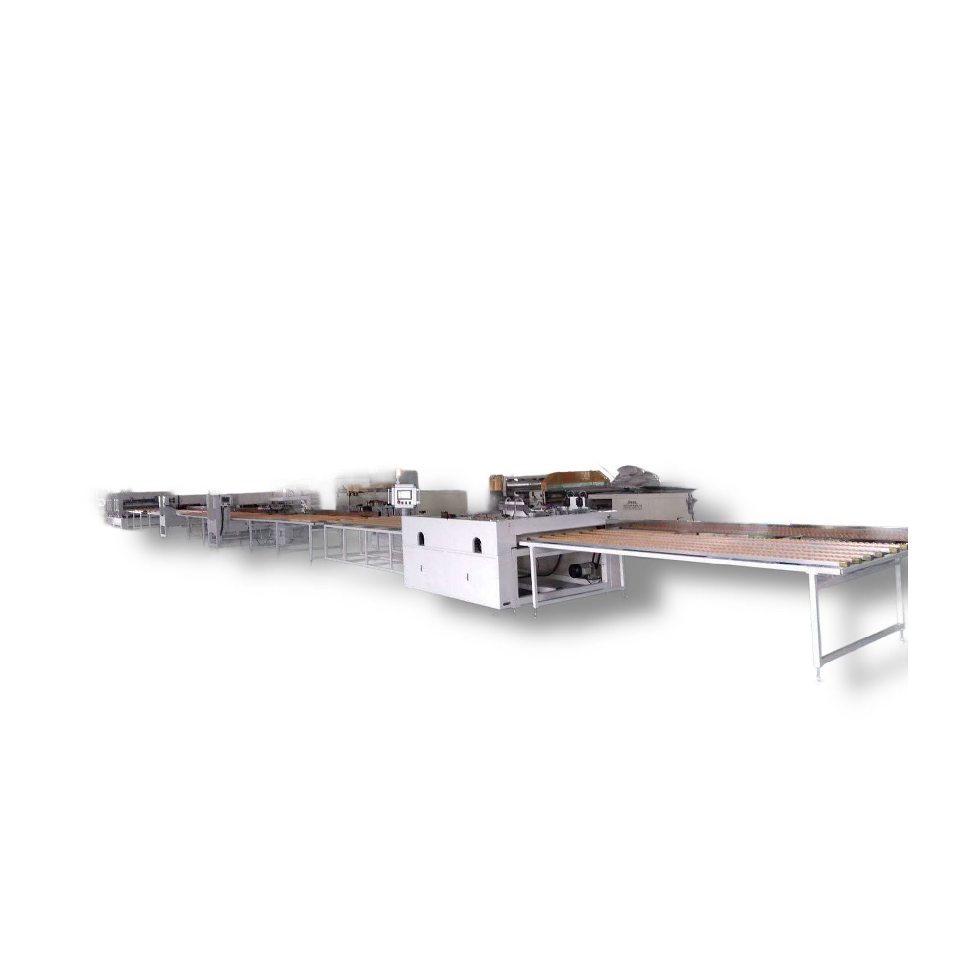 Industrial Enclosure Box Production Line with Auto Edge Sealing and Punching
