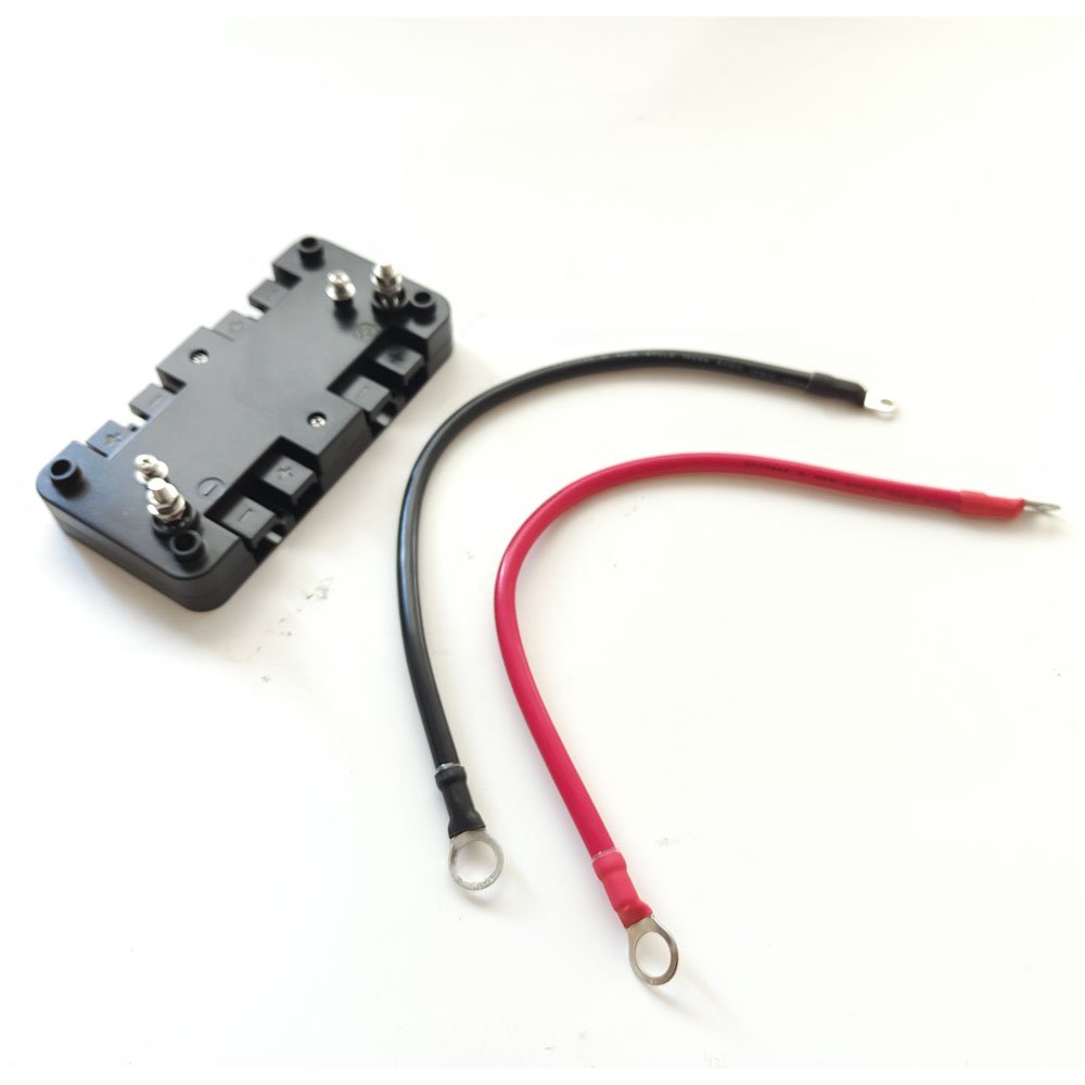 Patent Design DIY 4 An derson Port 2x300mm 8GA Power Cables Wiring Terminals Battery Box Accessories With Install Screw