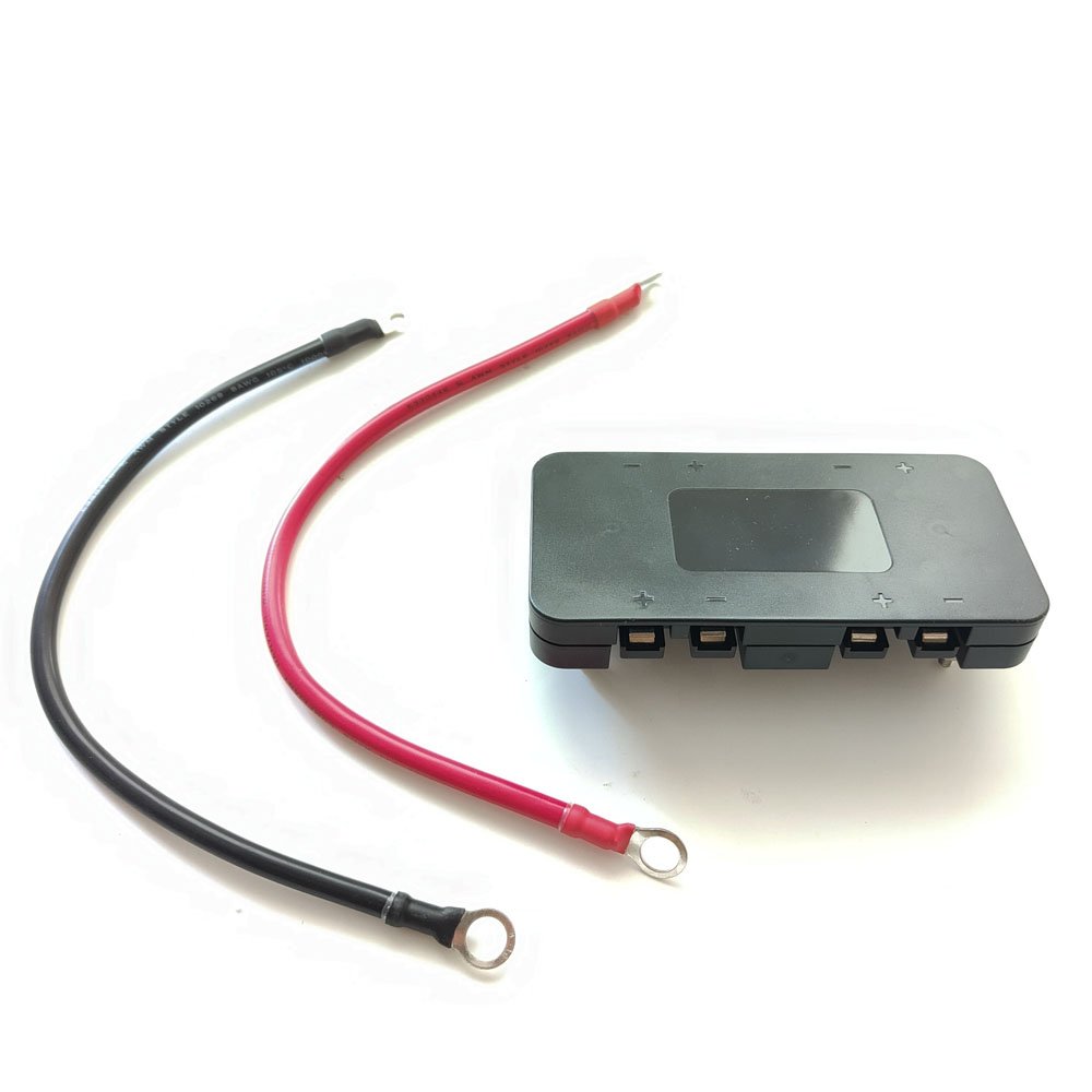 Patent Design DIY 4 An derson Port 2x300mm 8GA Power Cables Wiring Terminals Battery Box Accessories With Install Screw
