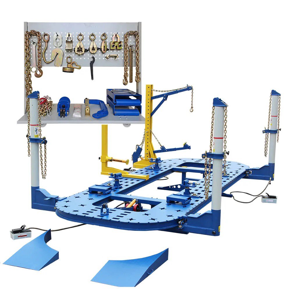 Factory Price Girder Calibrator Auto Body Collision Frame Repair Machine Automobile Beam Chassis Repair Equipment
