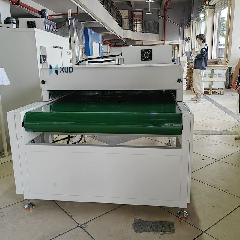 Tunnel-type continuous hot air conveying dryer curing oven conveyor belt type hot air tunnel furnace infrared drying tunnel