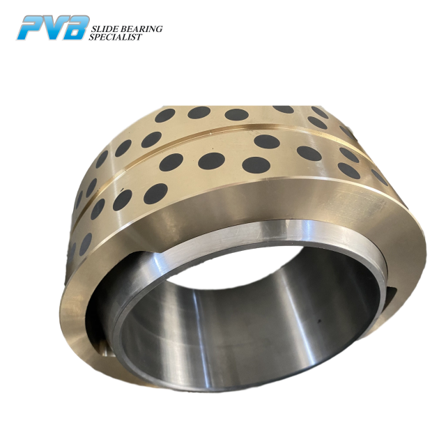 Self-aligning GE70ES Series Embedded Solid Lubricants Graphite Spherical GE70ES-2ES Plain Rod End Bearing