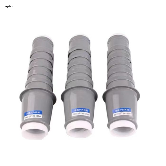 15kv Three Core Cold Shrink Cable Accessories Silicone Rubber Termination Or Joint Kit For Power Cable With Extruded Insuilation