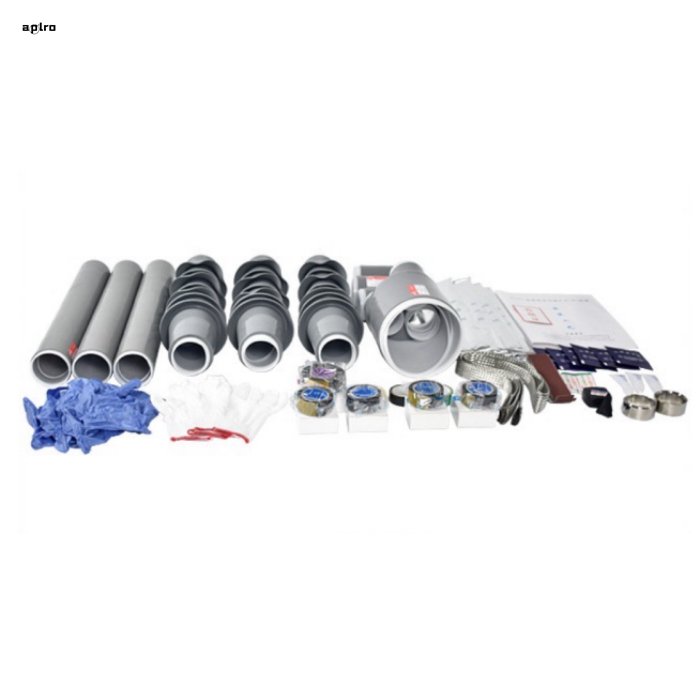 15kv Three Core Cold Shrink Cable Accessories Silicone Rubber Termination Or Joint Kit For Power Cable With Extruded Insuilation