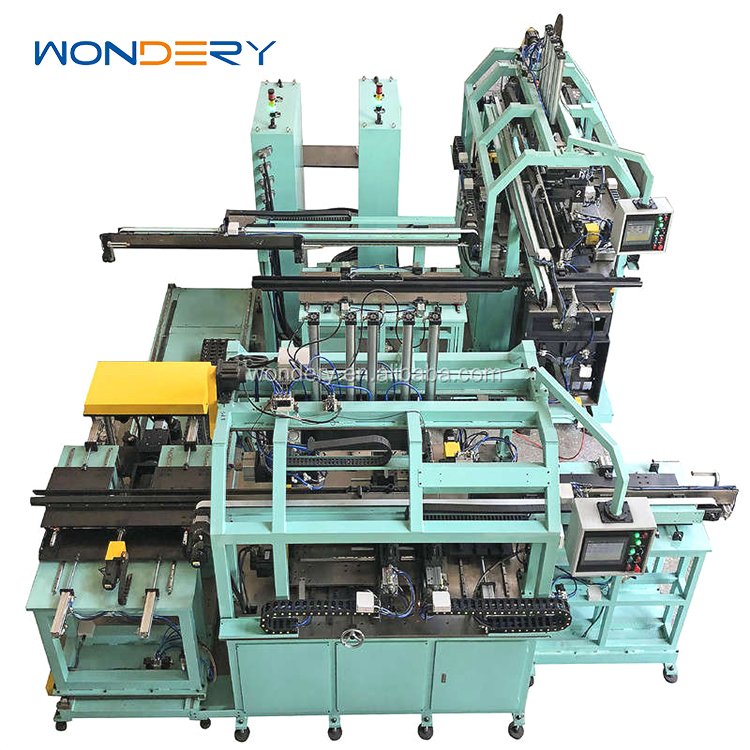 Wondery Aluminum Radiator Plastic Tank Crimping Machine Plastic Tank Clinching Machine Radiator Making Line