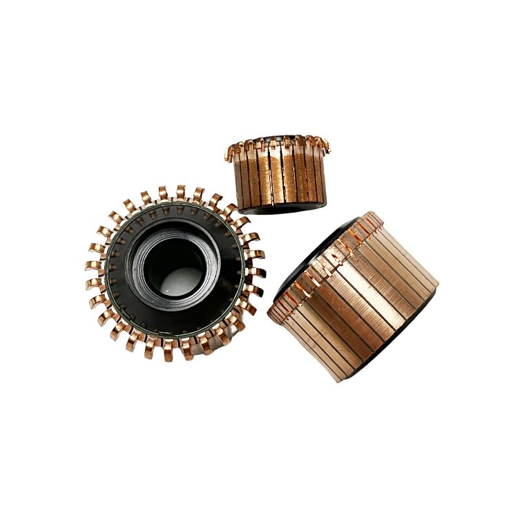 WISDOM Hot Sale Motor Spare Parts 50-60Hz Copper/Bakelite Commutator Other Power Tool Accessories Armature for Commutators