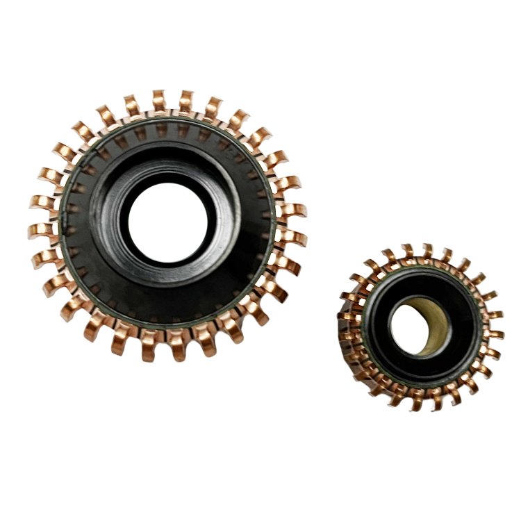 WISDOM Hot Sale Motor Spare Parts 50-60Hz Copper/Bakelite Commutator Other Power Tool Accessories Armature for Commutators