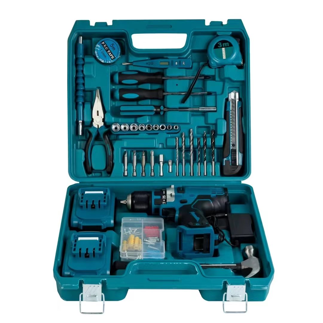 34 pcs 12V manufacturer supply power drill tool set ,electrical tool set