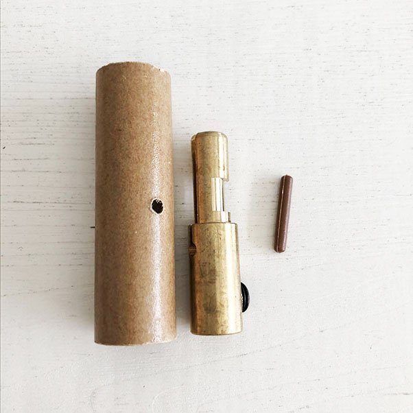 60A Male Brass Camlock Connector with Sleeve and Pin-Complete