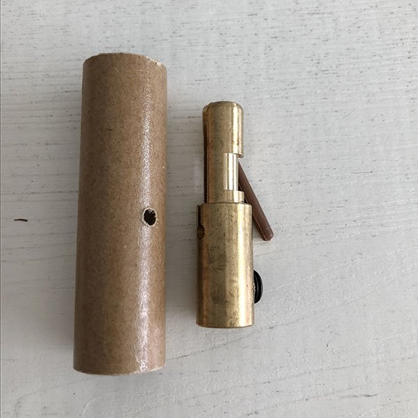 60A Male Brass Camlock Connector with Sleeve and Pin-Complete
