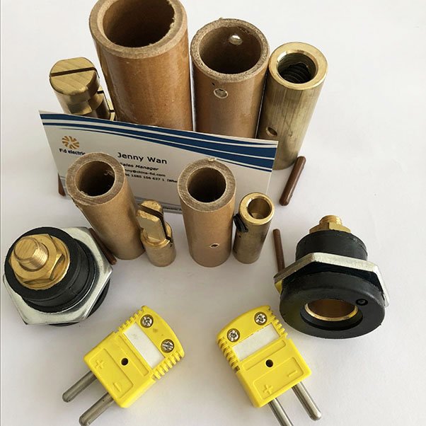 60A Male Brass Camlock Connector with Sleeve and Pin-Complete