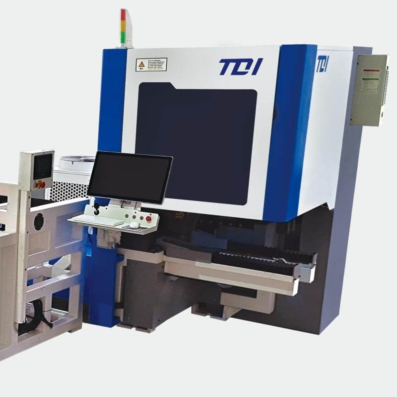 High Speed 70mm 90mm Full Automatic Loading No Dusty Small CNC Iron Fiber Laser Pipe Cutting Machine
