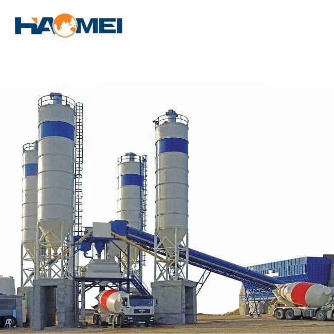 Fully Auto Control Mini Concrete Batching Plant Price 120 Trailer in Turkey for Pre Cast