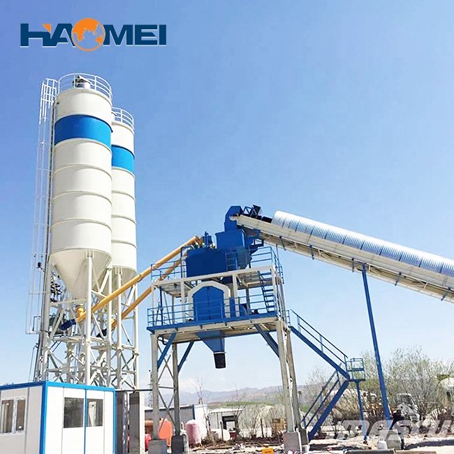Fully Auto Control Mini Concrete Batching Plant Price 120 Trailer in Turkey for Pre Cast