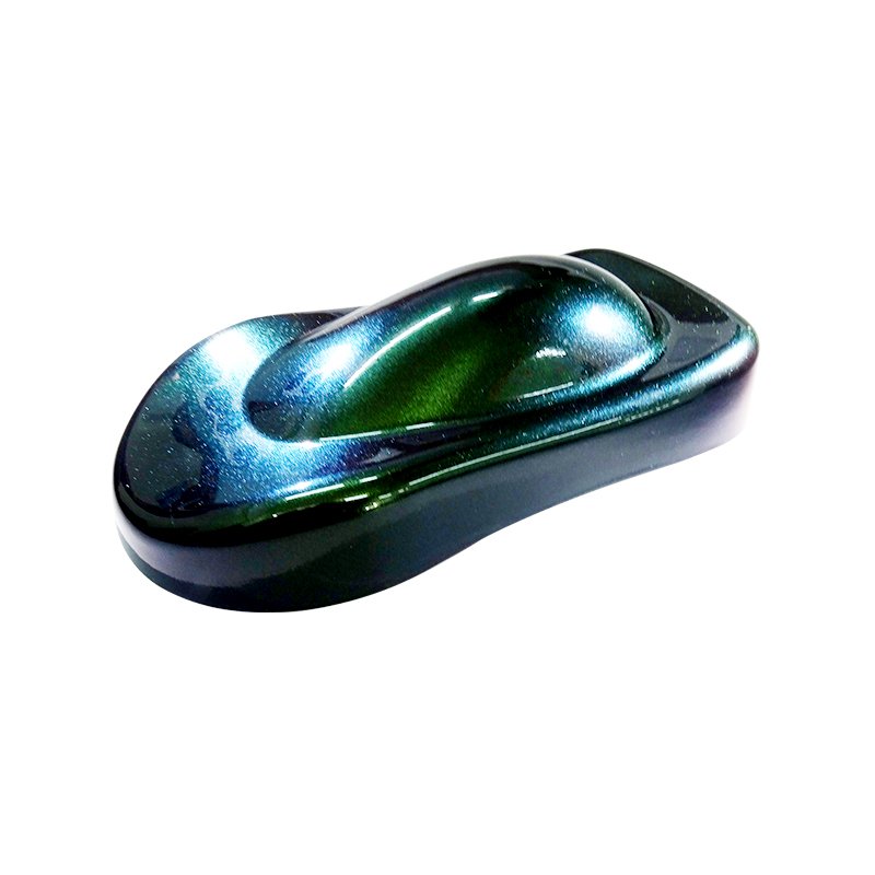 JCL016# Chameleon Car Paint Automotive Repair Coating Grass Green - Dark Blue Polyurethane Acrylic Car Refinish Paint