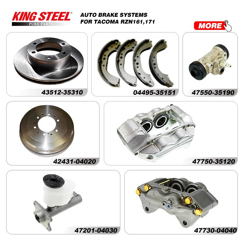 KINGSTEEL China Factory OEM repuestos de autos Car Spare Parts Auto Part For TOYOTA TACOMA RZN161 VZN160 1995 2004 Japanese Car