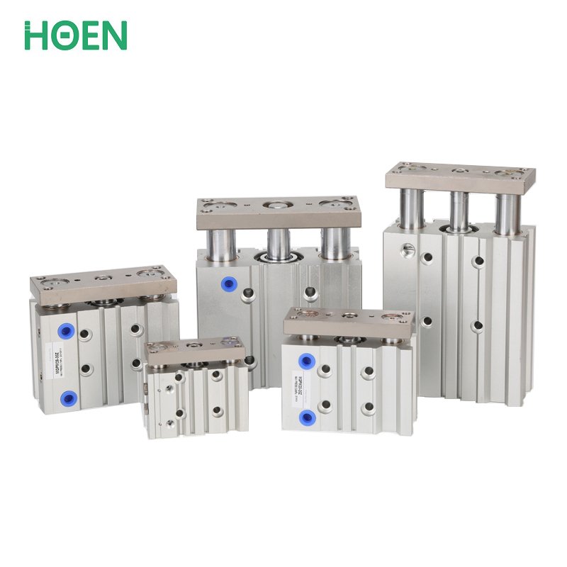 MGPM series Non-rotating Pneumatic Cylinder Three Guide Rod SMC Air Cylinders