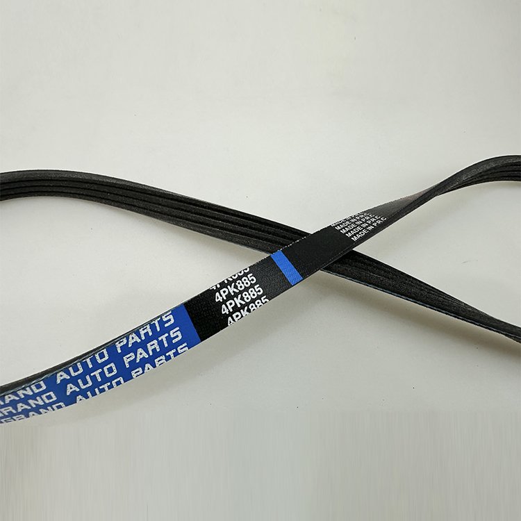 4pk885 Automotive Rubber Ribbed belt Pk belts of cooling part with CR EPDM Material