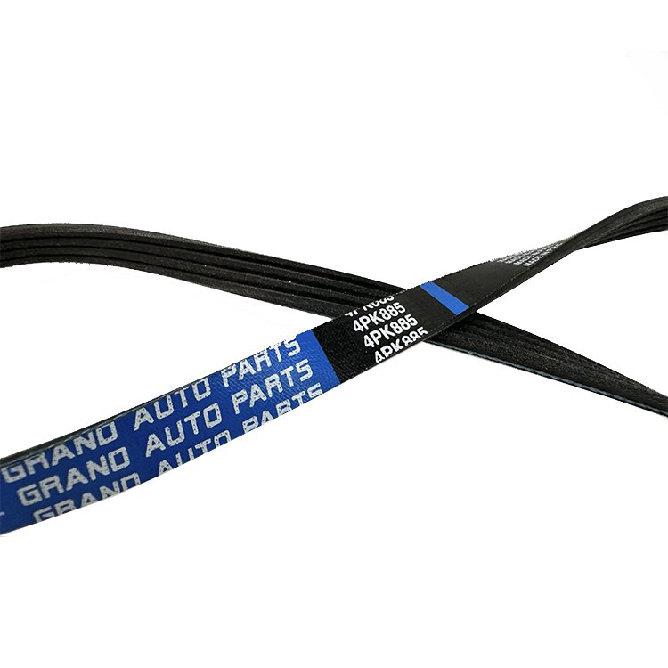 4pk885 Automotive Rubber Ribbed belt Pk belts of cooling part with CR EPDM Material