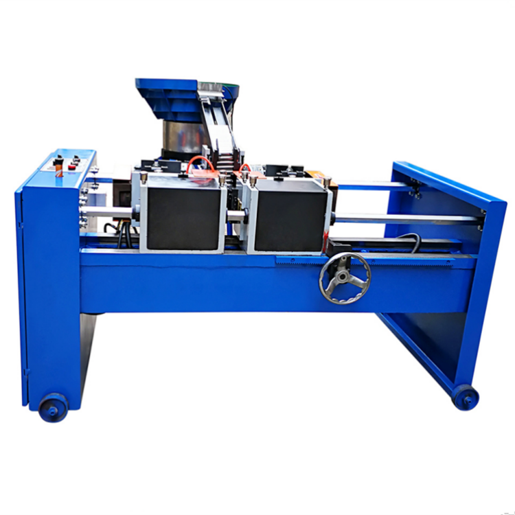 Chamfering machine double head metal round solid bar flat head CNC chamfering machine pipe end deburring