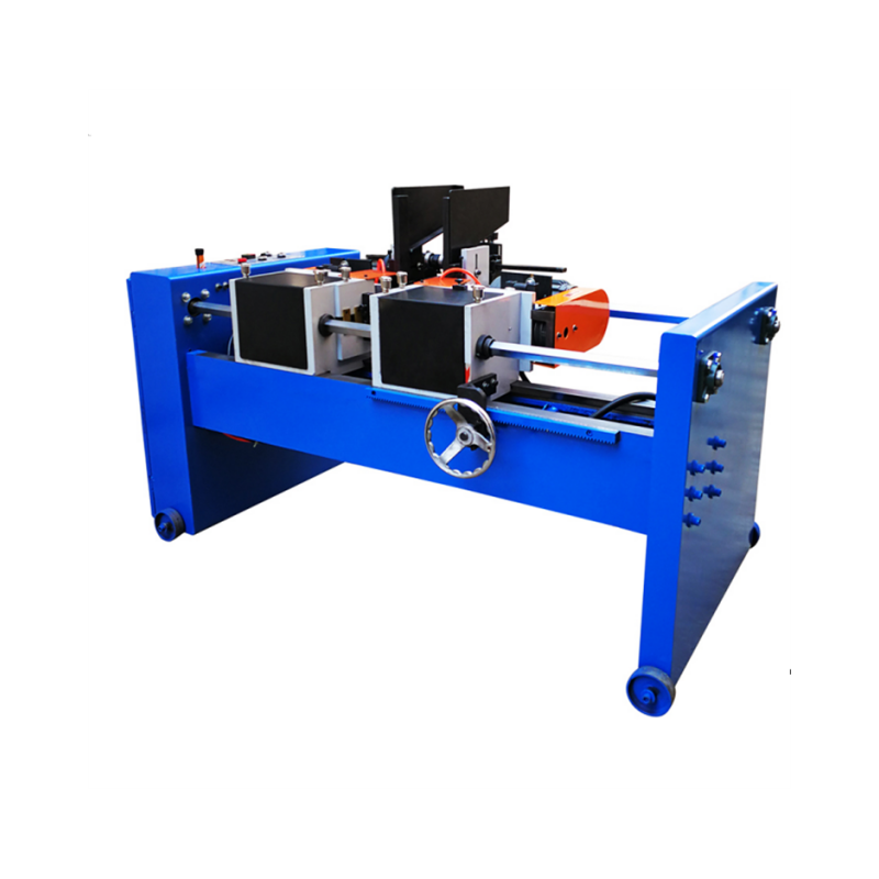 Chamfering machine double head metal round solid bar flat head CNC chamfering machine pipe end deburring