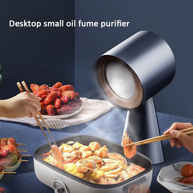 Barbecue Portable Travel Chimney Countertop Small Household Smart Electric Kitchen Mini Range Hood Portable Range Hood