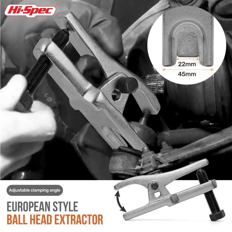5pc Ball Joint Separator, Pitman Arm Puller and Tie Rod End Tool Set for Auto Garage Mechanics Front End Service. OEM ODM Ready