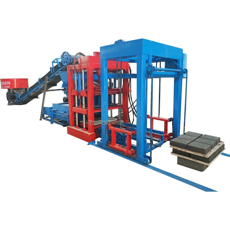 QT4-20 Cheap Concrete Block Making Machine Australia High Quality Startop Interlocking Brick Machine