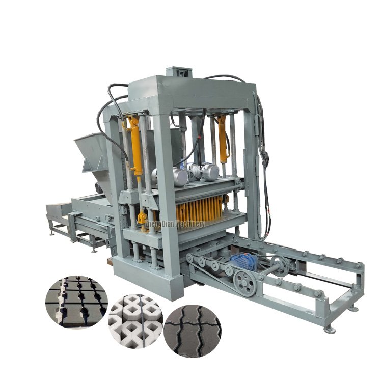 QT4-20 Cheap Concrete Block Making Machine Australia High Quality Startop Interlocking Brick Machine