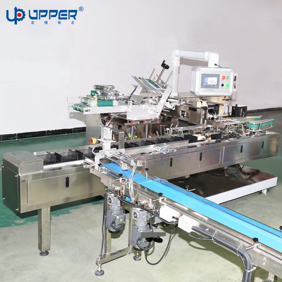 Healthy Meal Substitute Powder Breakfast Powder Auto Feeding Counting Sorting Cartoning Carton Box Packing Machines