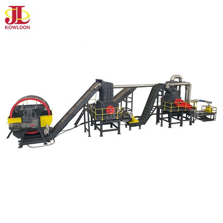 New Condition Waste Tyre Recycling Production Line