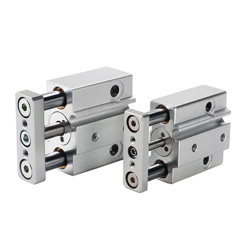 Three-Shaft Pneumatic Cylinder MGJ Series SMC Type Miniature Guide Rod Pneumatic Air Cylinder
