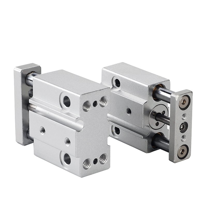 Three-Shaft Pneumatic Cylinder MGJ Series SMC Type Miniature Guide Rod Pneumatic Air Cylinder