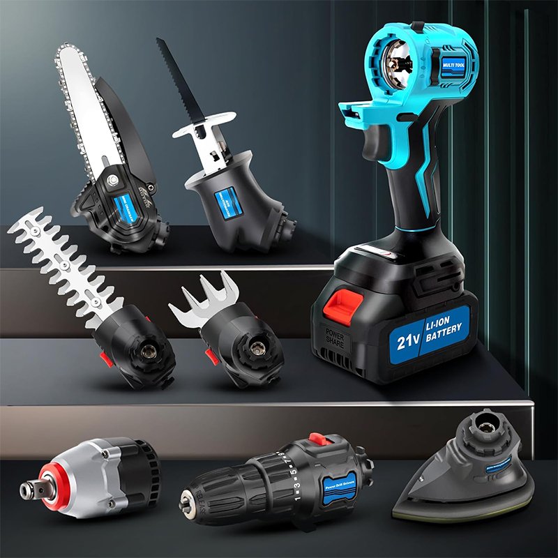 20V Rechargeable Brushless Cordless tools Multipurpose power tools set lithium battery tools