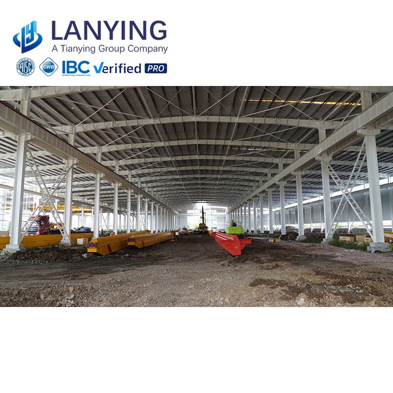 Easy Installation Modern Steel Structure Electric Car Manufacturing Plant Steel Structure Building Prefab Warehouse Workshop