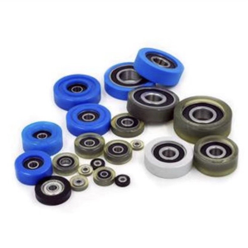High-Speed Plastic Pulley Wheel with Slewing Bearing and 608 Injection Modling Cut Service Includes Rod End Ball Bearing
