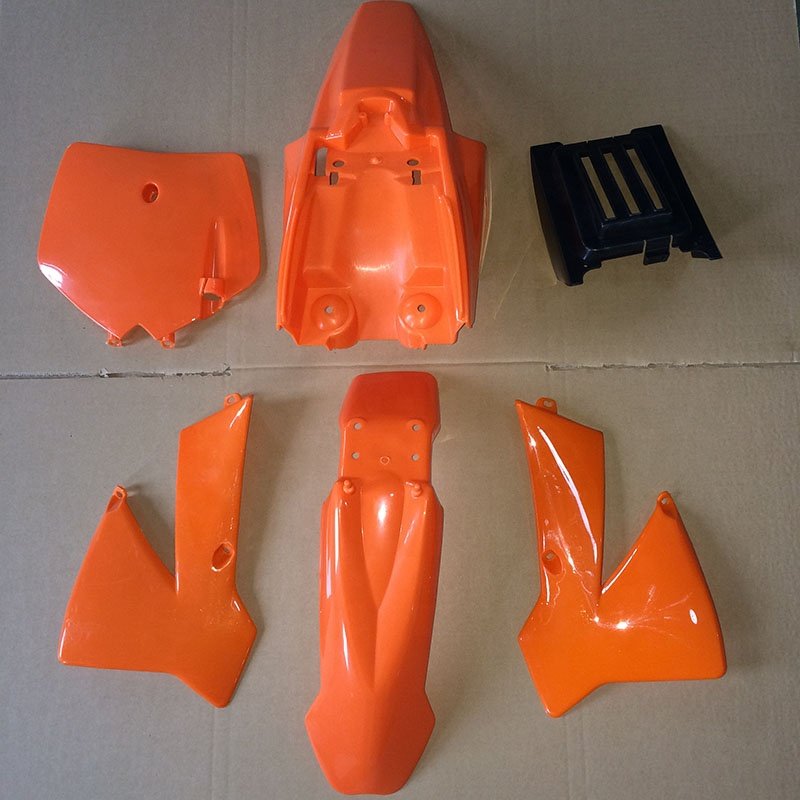 Motorcycle Plastic Cover Body Parts Front Rear Fender for KTM SX 50CC 50 50SX ORANGE KTM50 SENIOR JUNIOR JR SR
