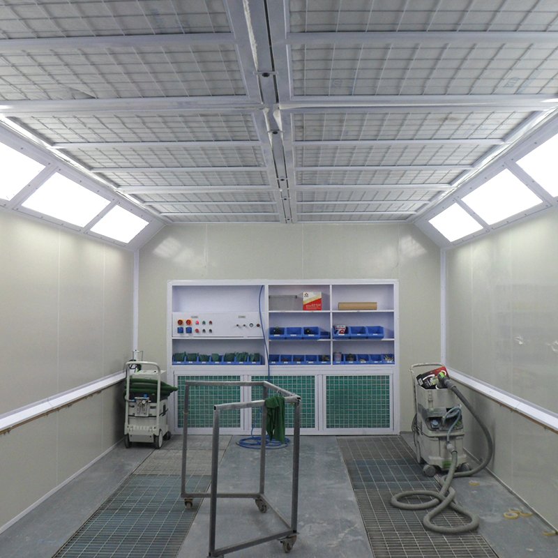 Cheap E Bike Spray Booth Paint Booth Paint Room for Scooter and Bike