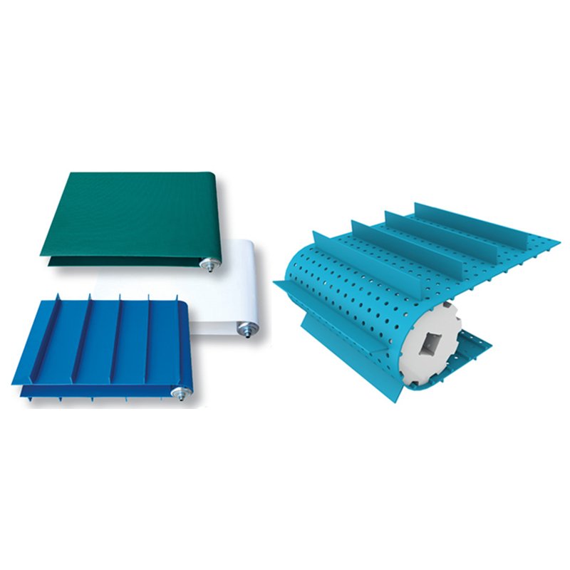 Easy Clean Positive Drive Homogeneous Sanitary Conveyor Belt For Food Sanitary Flat & Trough Conveyor Belt