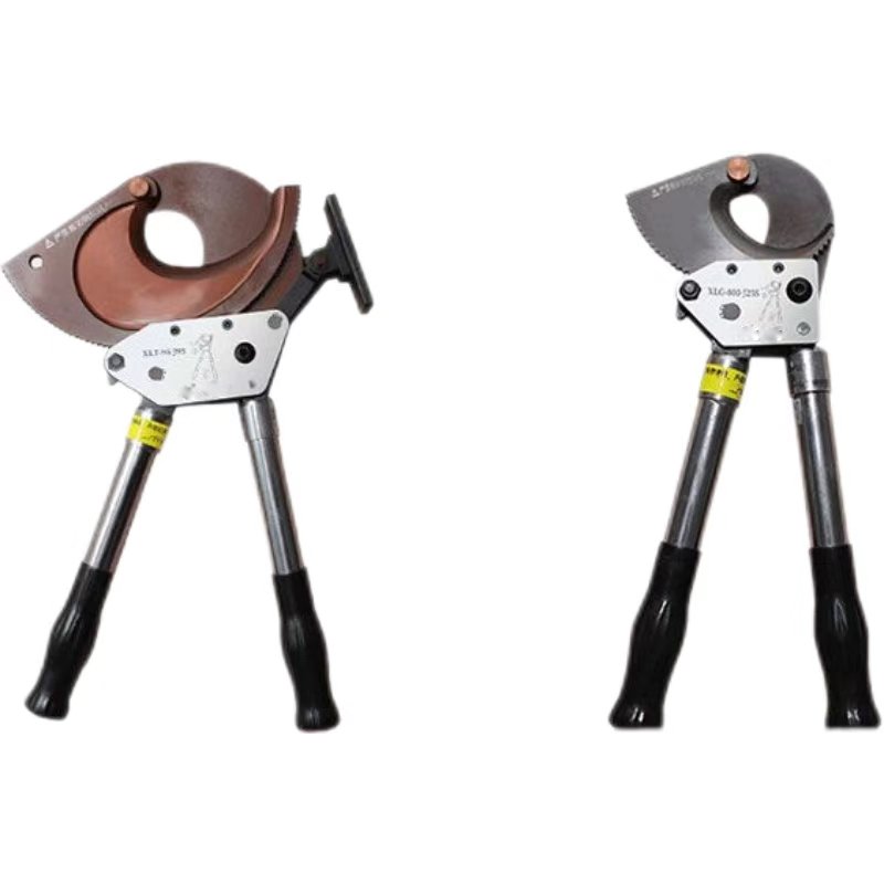 Adjustable Handle 1.5kgJ30 Ratchet Cable Cutter with Replaced Knives Wiring Accessories