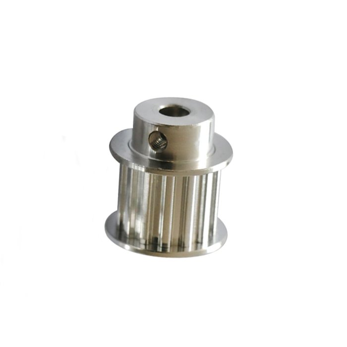 Oem cnc turning milling service custom T5 transmission pulley aluminum wheel timing belt pulley