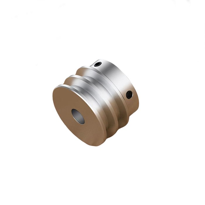 Oem cnc turning milling service custom T5 transmission pulley aluminum wheel timing belt pulley