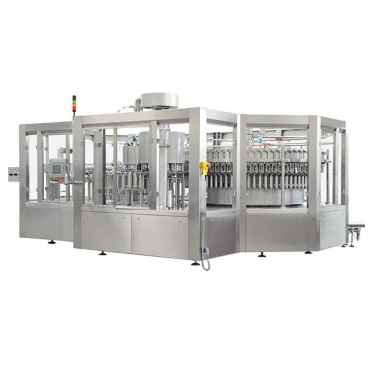 Good Service Auto Beer Can Filling Sealing Machine / Beverage Canning Equipment / Carbonated Soft Drink Bottling Production Line