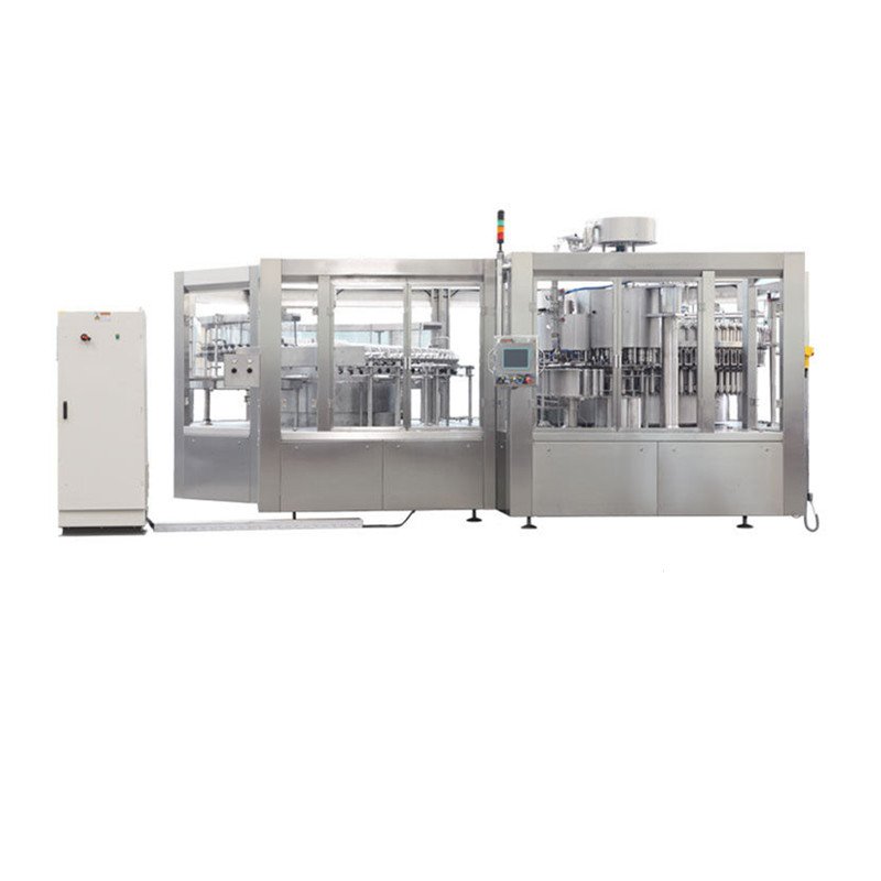 Good Service Auto Beer Can Filling Sealing Machine / Beverage Canning Equipment / Carbonated Soft Drink Bottling Production Line