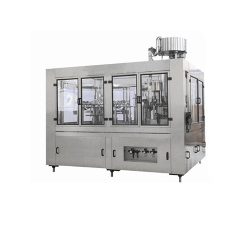 Good Service Auto Beer Can Filling Sealing Machine / Beverage Canning Equipment / Carbonated Soft Drink Bottling Production Line