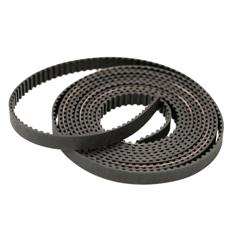 GT2 3M 5M 8M T2.5 T5 AT5 MXL Open ended PU with wire / Rubber with fiberglass black Timing Belt Width 6mm