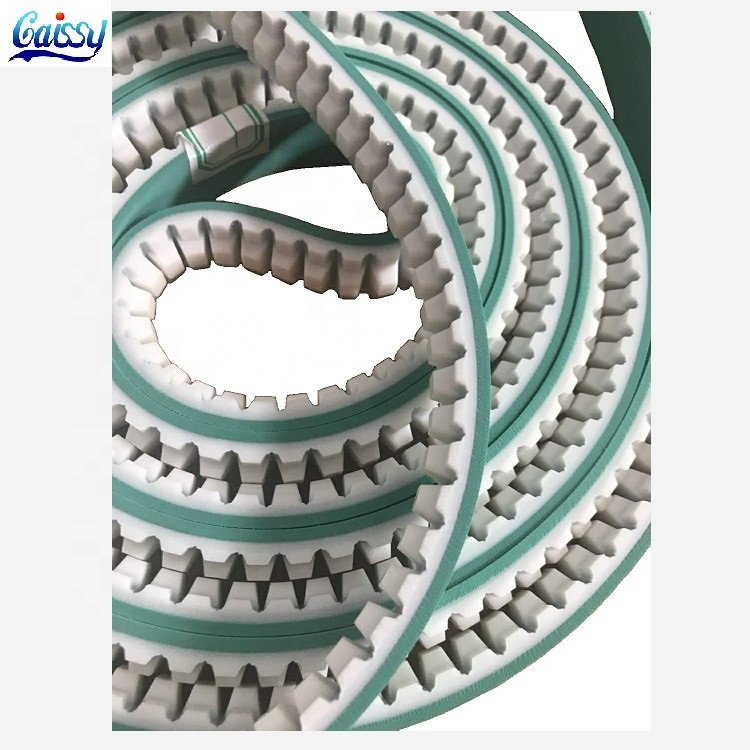 Hot Sale High Quality Customised OEM TPU Industrial Endless Timing Belt AT10 w rubber coating