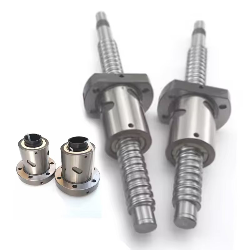 Lishui city WEEMT Wholesale Manufacturing Miniature Long Ballscrew Nut Rod Lead Cnc Ball Screw China Egypt Oem Steel Stainless