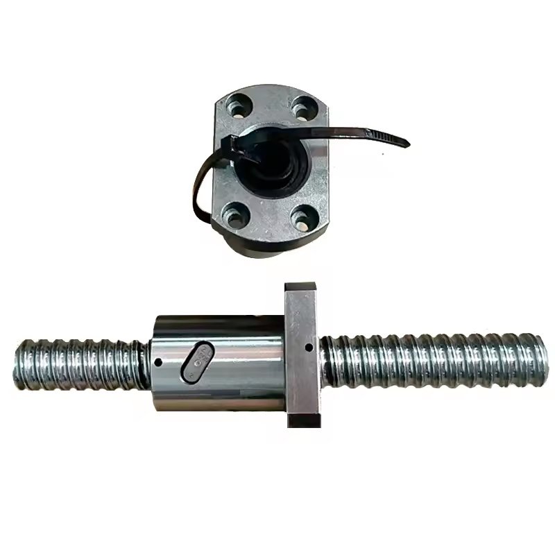 Lishui city WEEMT Wholesale Manufacturing Miniature Long Ballscrew Nut Rod Lead Cnc Ball Screw China Egypt Oem Steel Stainless
