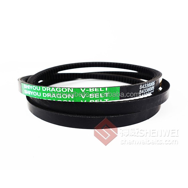 Power transmission flat transfer rubber poly v ribbed belt for konica minolta excavator engine fan auto drive construction